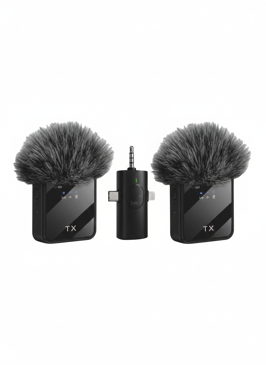  Microfone de Lapela Sem Fio F11-2